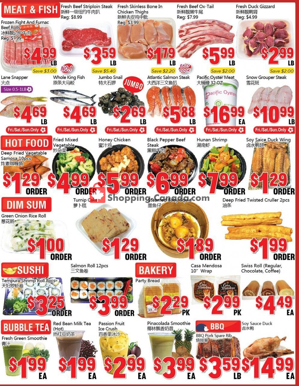 Oceans Fresh Food Market flyer from Friday February 15, 2019 to Thursday February 21, 2019 - page 4