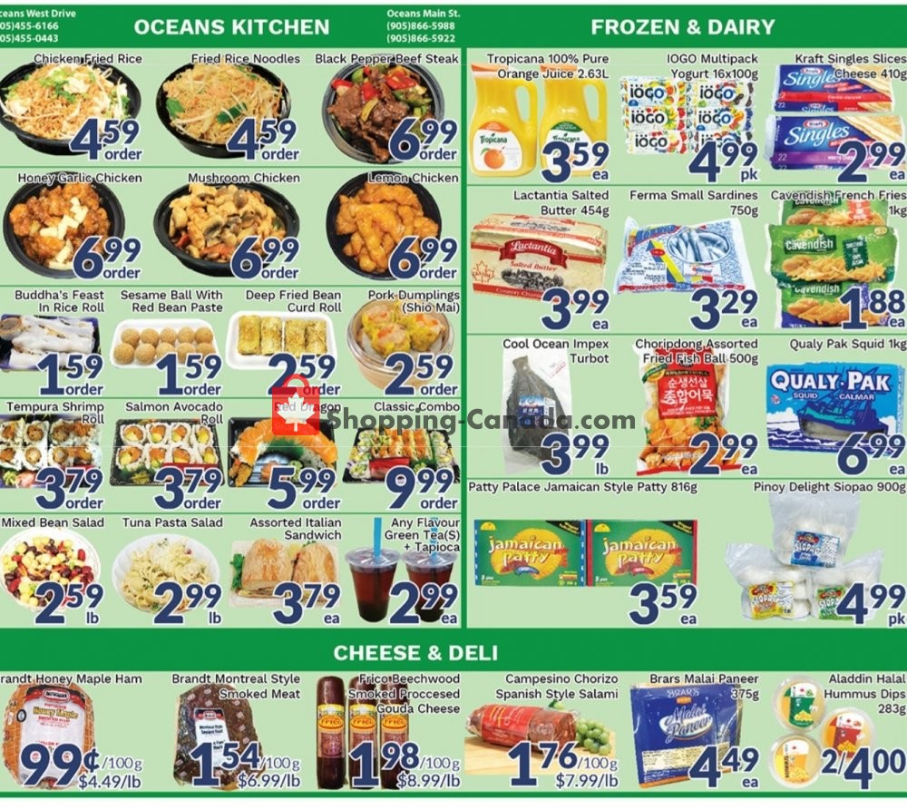 Oceans Fresh Food Market flyer from Friday November 15, 2019 to Thursday November 21, 2019 - page 3