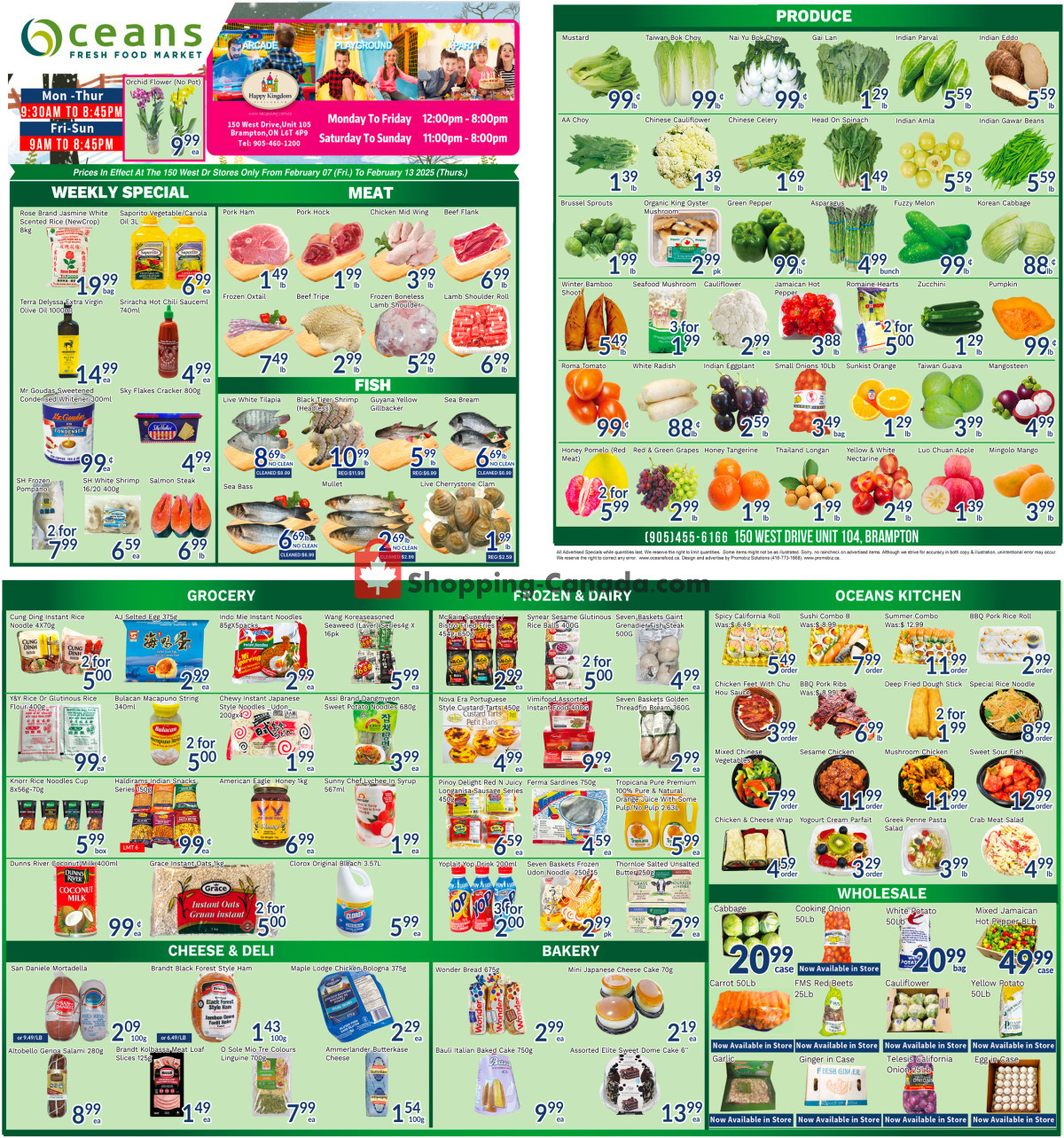 Oceans Fresh Food Market flyer from Friday April 17, 2026 to Thursday April 23, 2026 - page 1