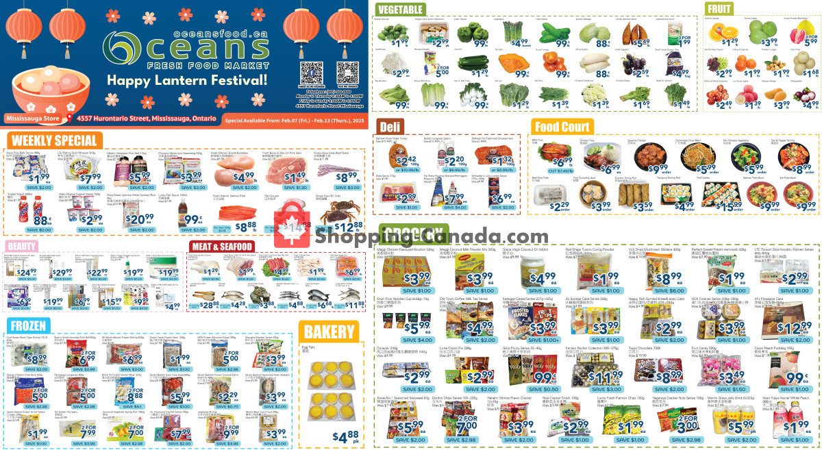 Oceans Fresh Food Market flyer from Friday April 17, 2026 to Thursday April 30, 2026 - page 1