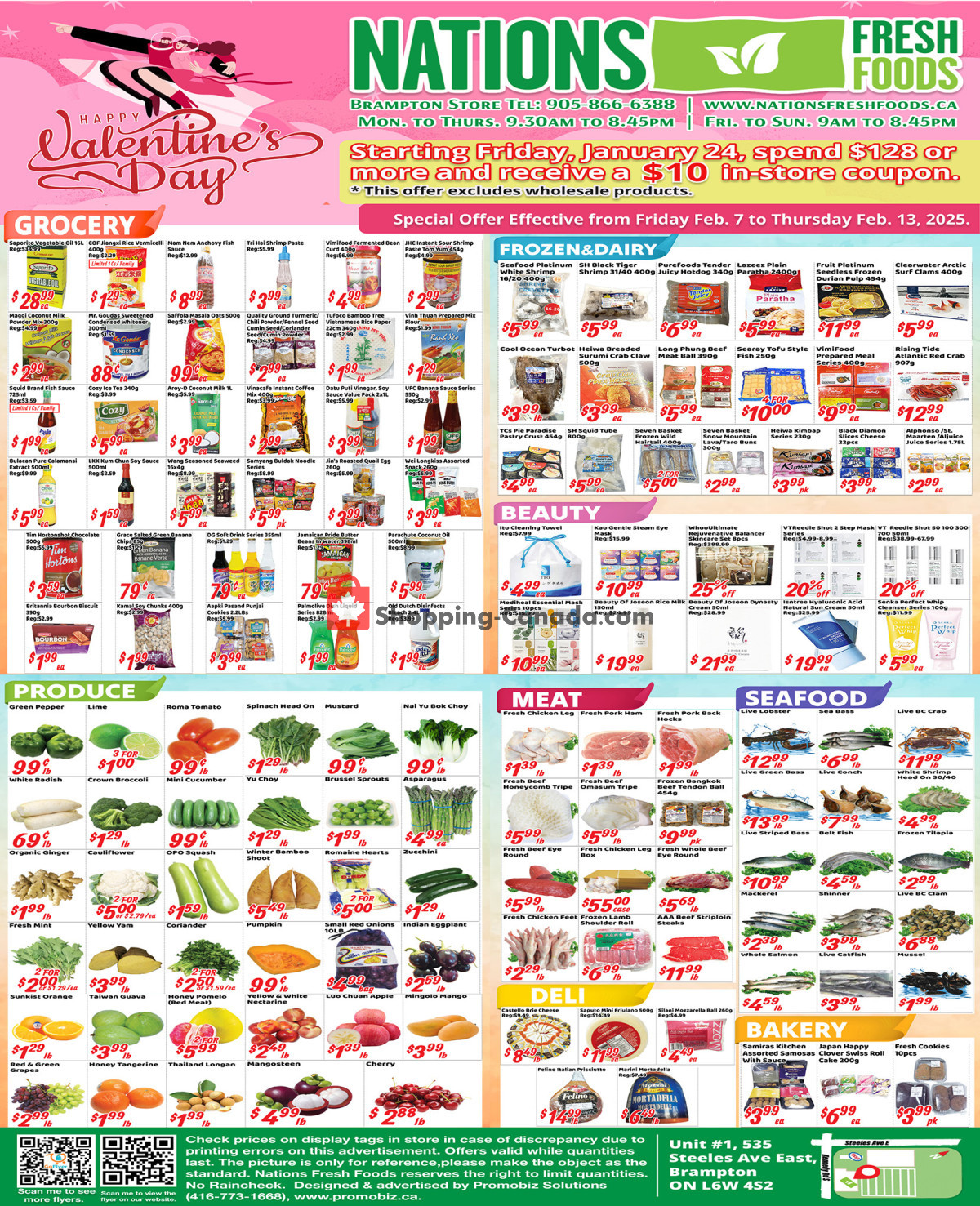 Oceans Fresh Food Market flyer from Tuesday January 27, 2026 to Friday February 13, 2026 - page 1
