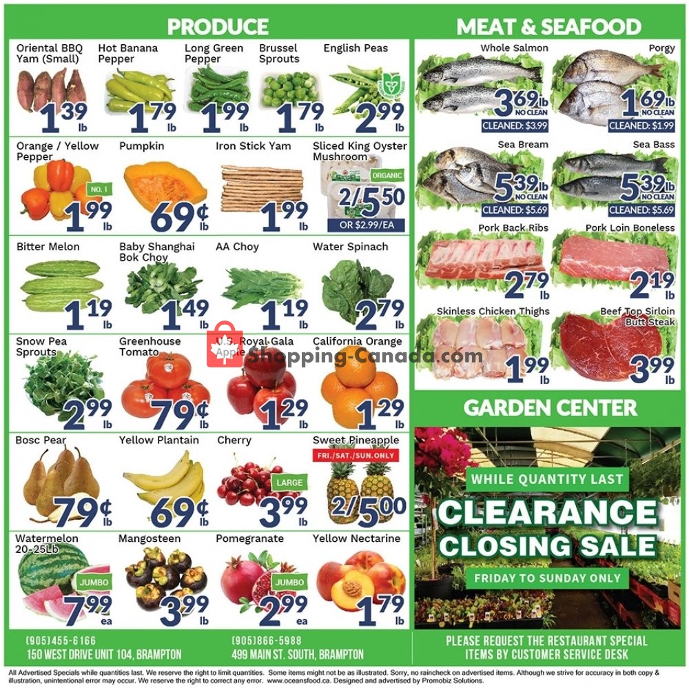 Oceans Fresh Food Market flyer from Friday June 28, 2019 to Thursday July 4, 2019 - page 2