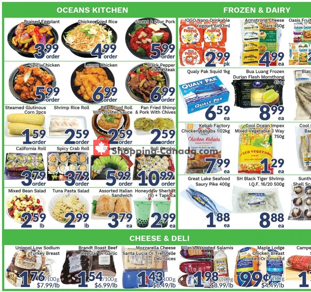 Oceans Fresh Food Market flyer from Friday June 28, 2019 to Thursday July 4, 2019 - page 3