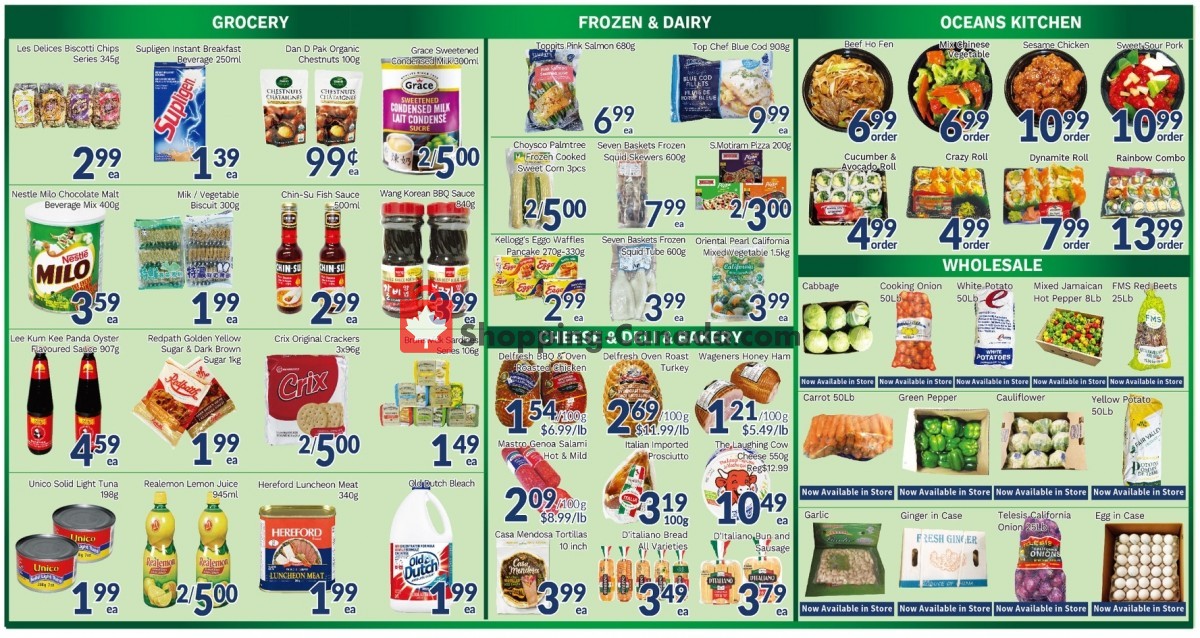 Oceans Fresh Food Market Canada, flyer (Happy Mother's Day Brampton