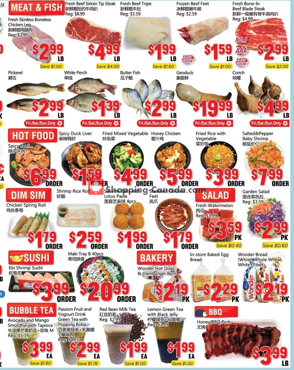 Oceans Fresh Food Market flyer from Friday May 17, 2019 to Thursday May 23, 2019 - page 4