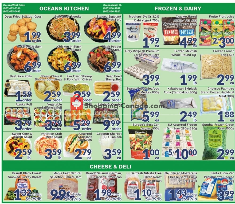 Oceans Fresh Food Market flyer from Friday November 29, 2019 to Thursday December 5, 2019 - page 3