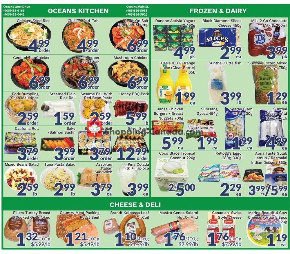 Oceans Fresh Food Market flyer from Friday December 6, 2019 to Thursday December 12, 2019 - page 3