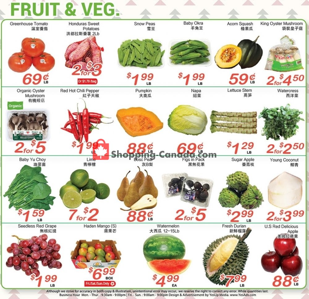 Oceans Fresh Food Market flyer from Friday May 10, 2019 to Thursday May 16, 2019 - page 2