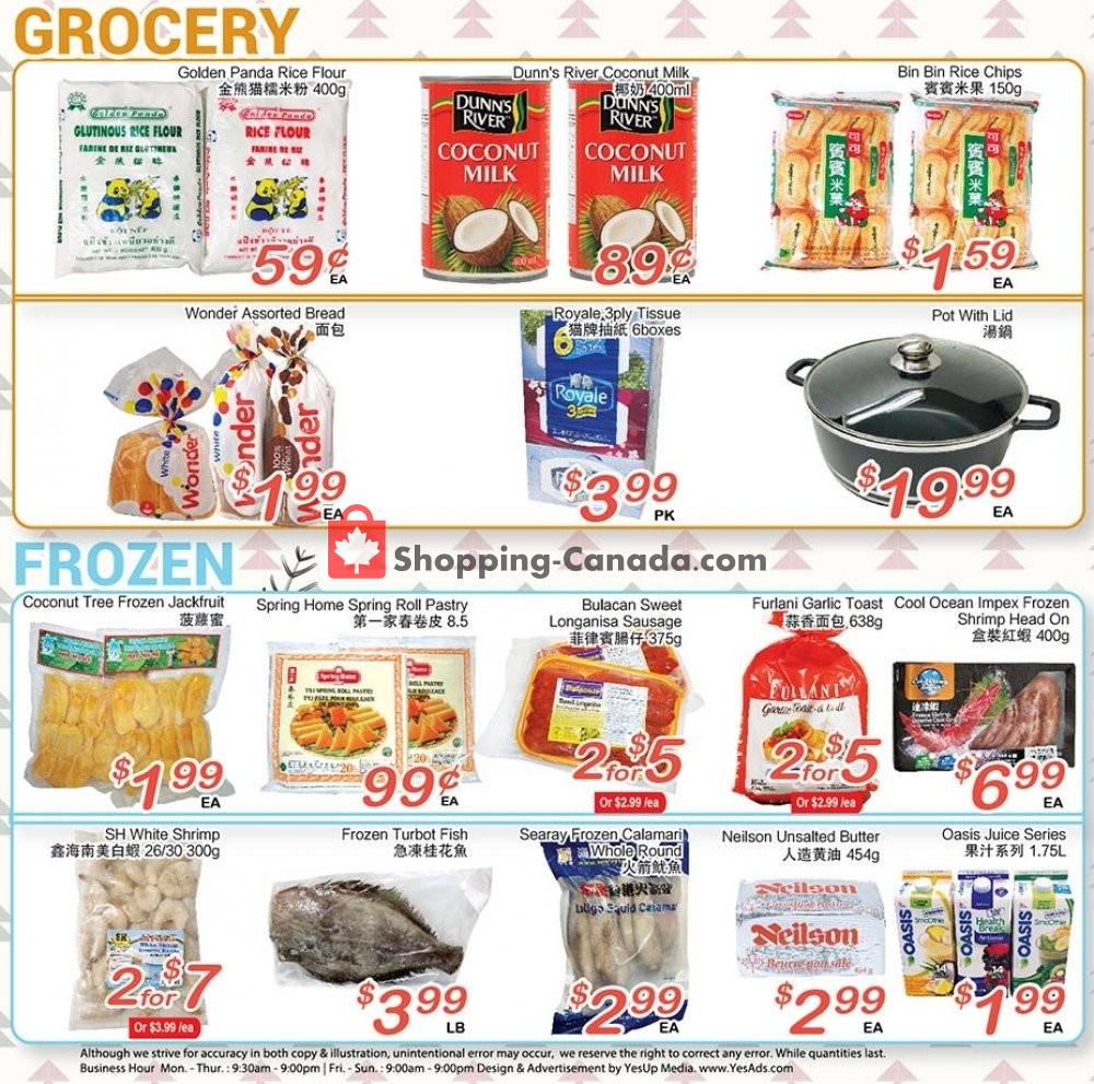 Oceans Fresh Food Market flyer from Friday May 10, 2019 to Thursday May 16, 2019 - page 3