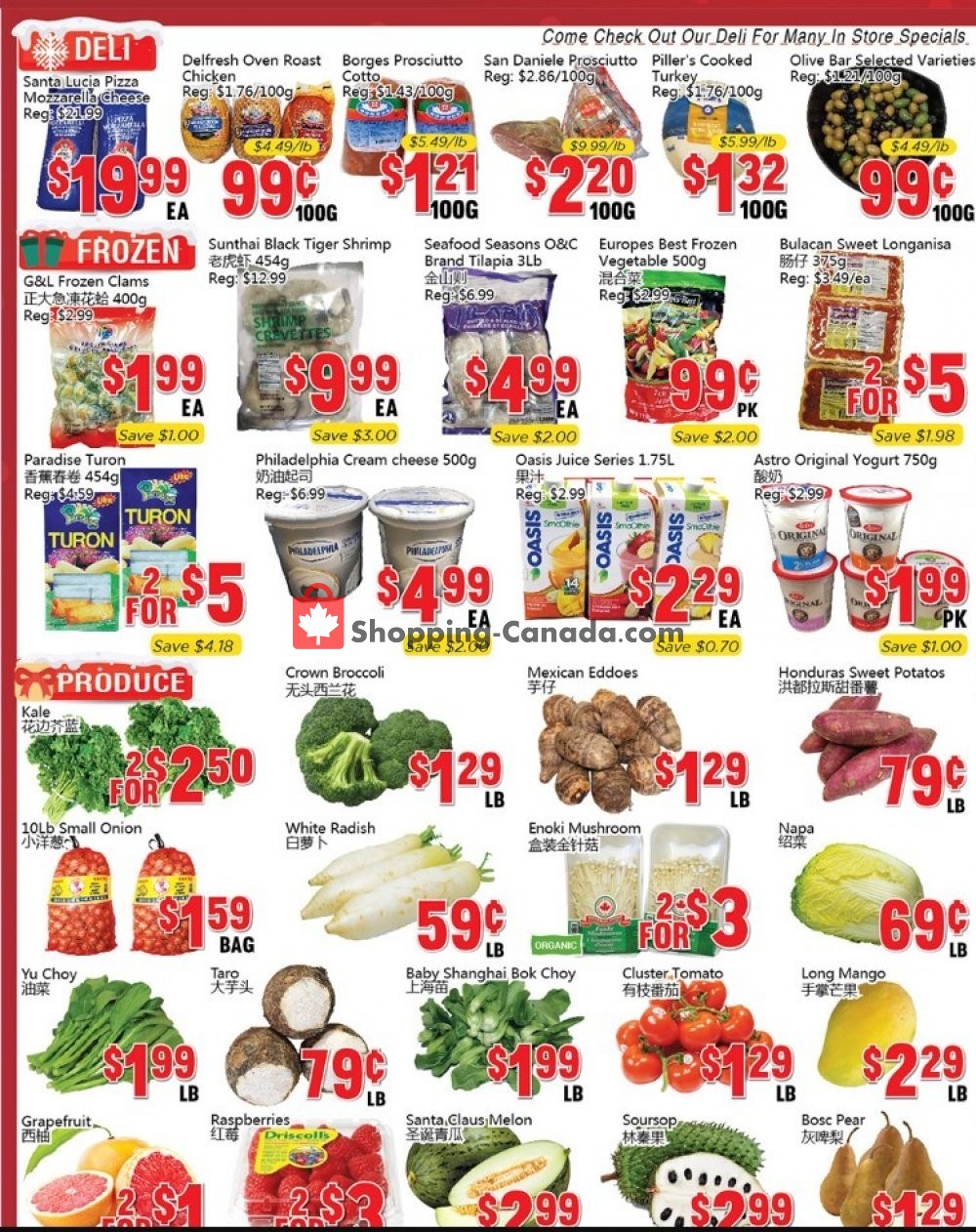 Oceans Fresh Food Market flyer from Friday December 6, 2019 to Thursday December 12, 2019 - page 3