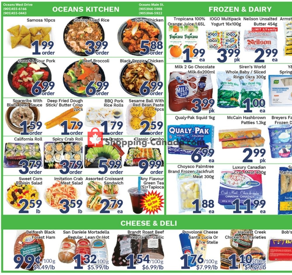 Oceans Fresh Food Market flyer from Friday September 6, 2019 to Thursday September 12, 2019 - page 3