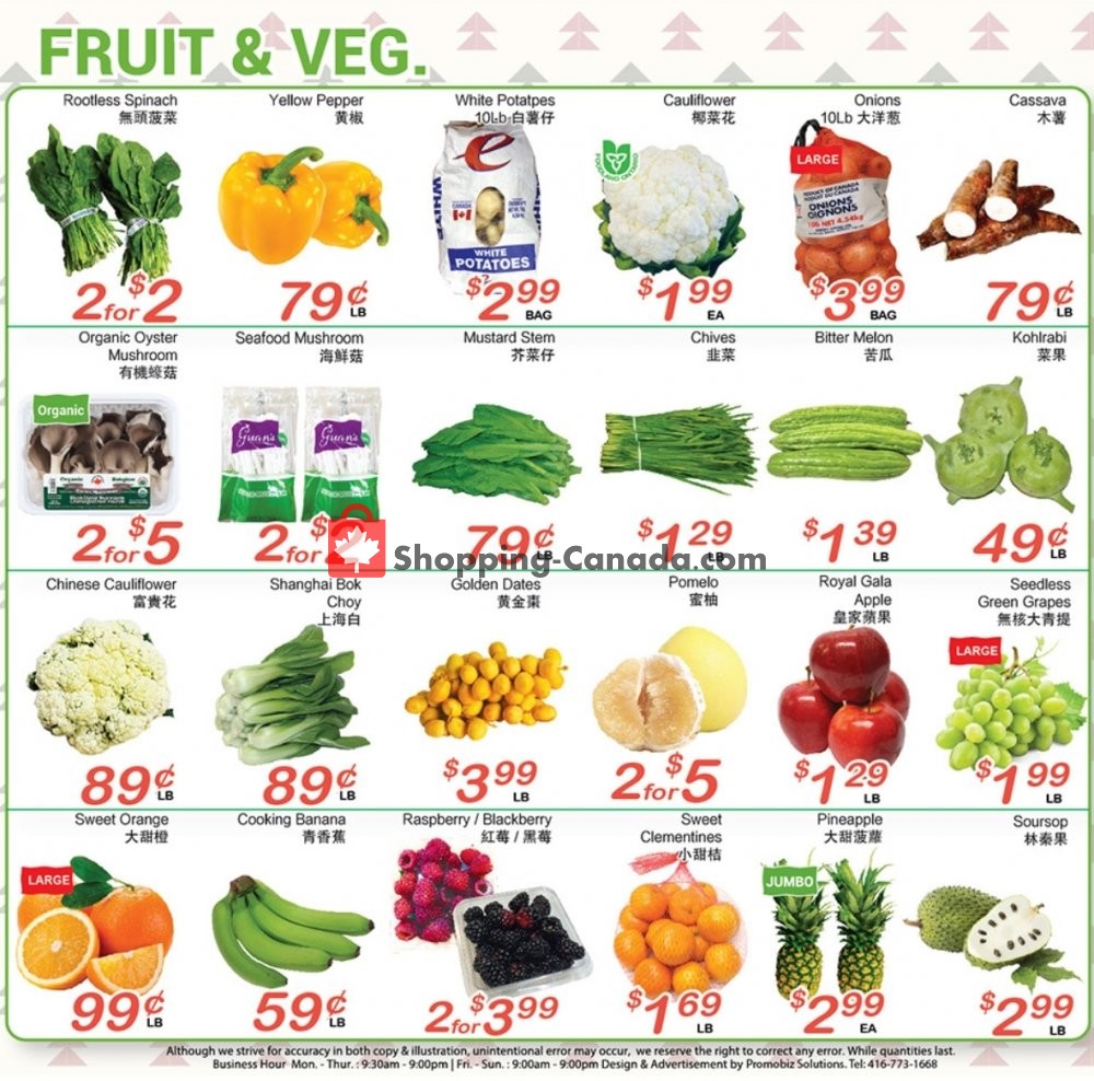 Oceans Fresh Food Market flyer from Friday September 6, 2019 to Thursday September 12, 2019 - page 2