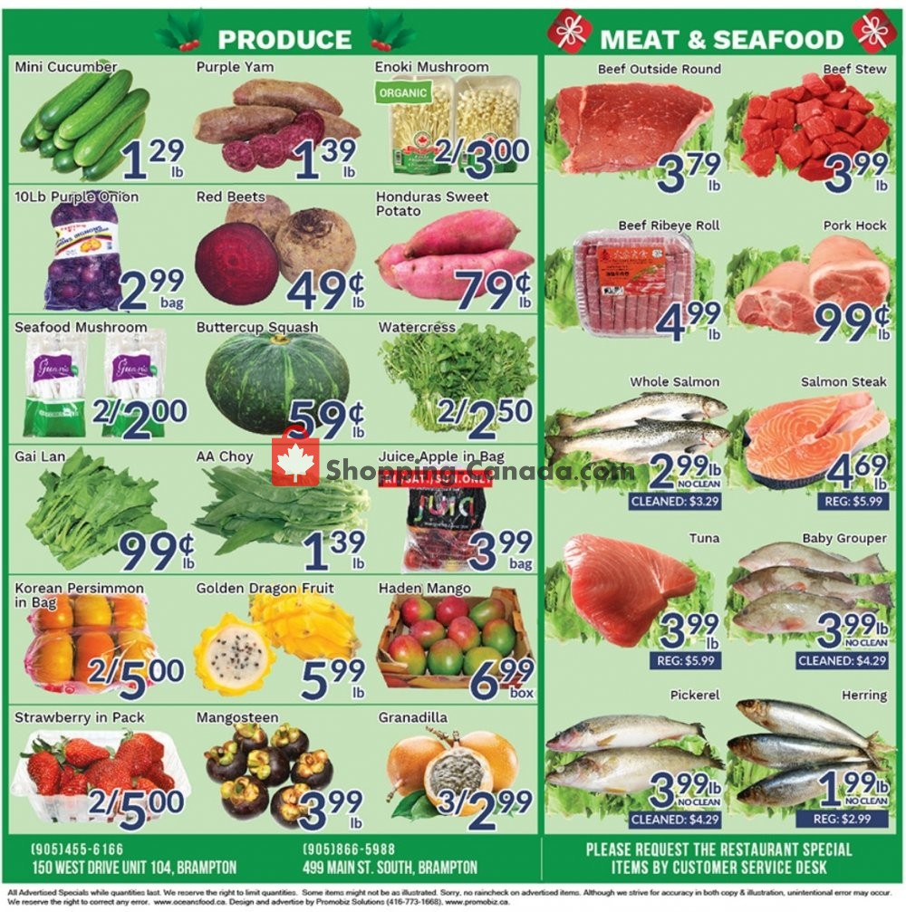 Oceans Fresh Food Market flyer from Friday January 10, 2020 to Thursday January 16, 2020 - page 2