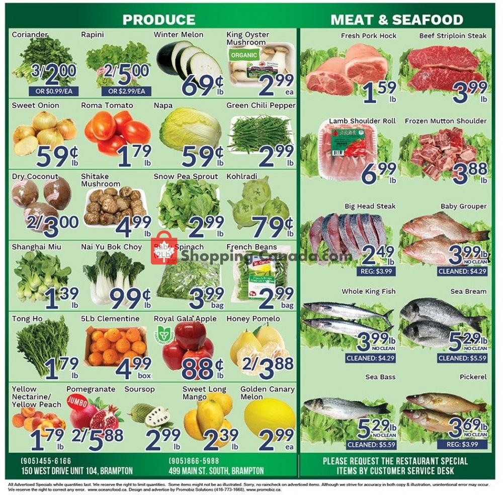 Oceans Fresh Food Market flyer from Friday January 17, 2020 to Thursday January 23, 2020 - page 2