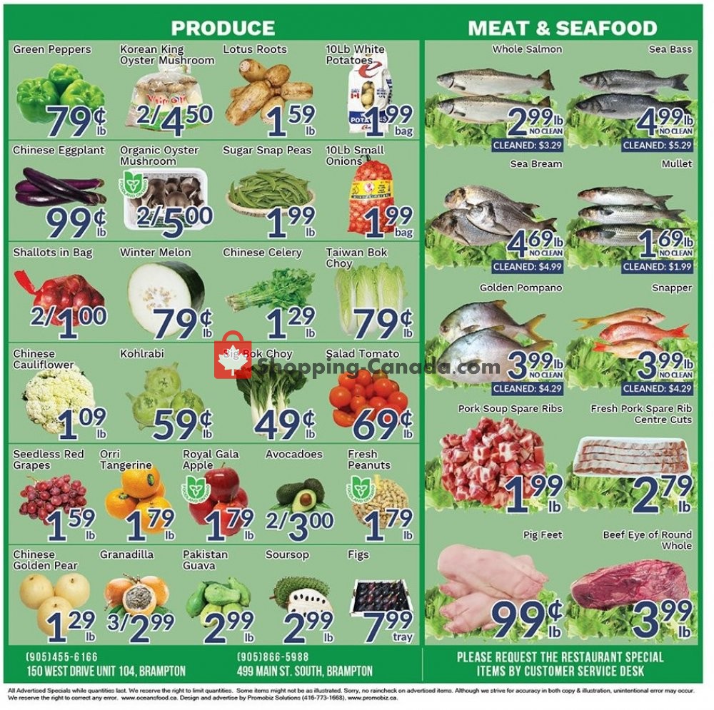 Oceans Fresh Food Market flyer from Friday October 4, 2019 to Thursday October 10, 2019 - page 2