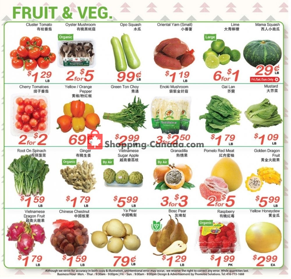 Oceans Fresh Food Market flyer from Friday November 15, 2019 to Thursday November 21, 2019 - page 2
