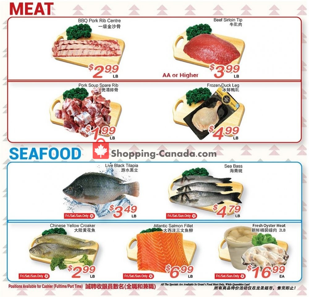 Oceans Fresh Food Market flyer from Friday November 8, 2019 to Thursday November 14, 2019 - page 4
