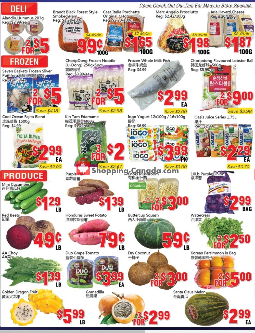 Oceans Fresh Food Market flyer from Friday January 10, 2020 to Thursday January 16, 2020 - page 3