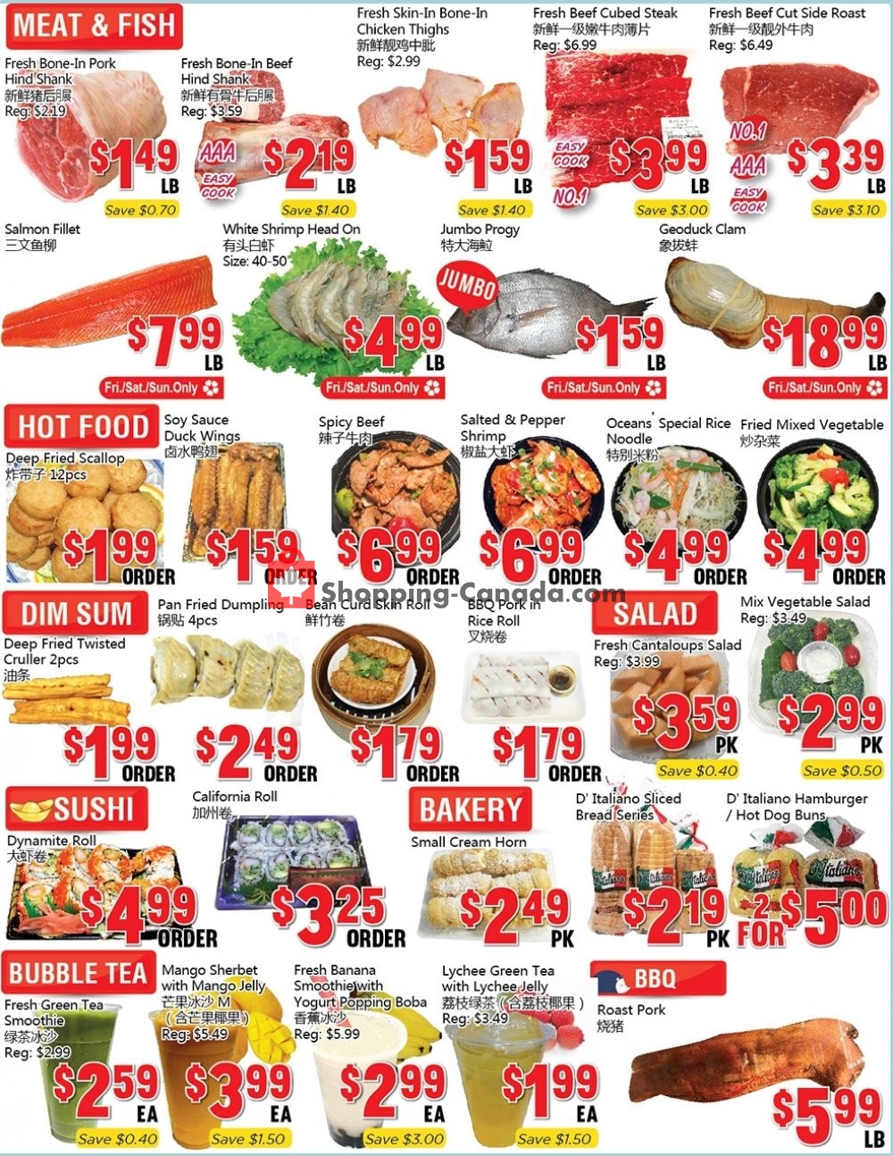 Oceans Fresh Food Market flyer from Friday May 3, 2019 to Thursday May 9, 2019 - page 4