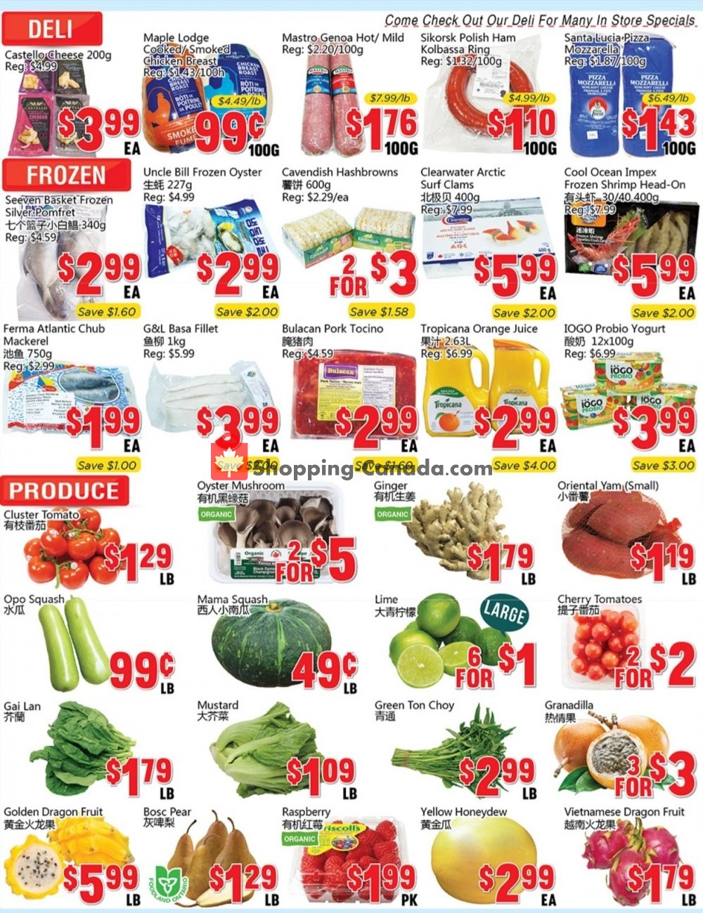 Oceans Fresh Food Market flyer from Friday November 15, 2019 to Thursday November 21, 2019 - page 3
