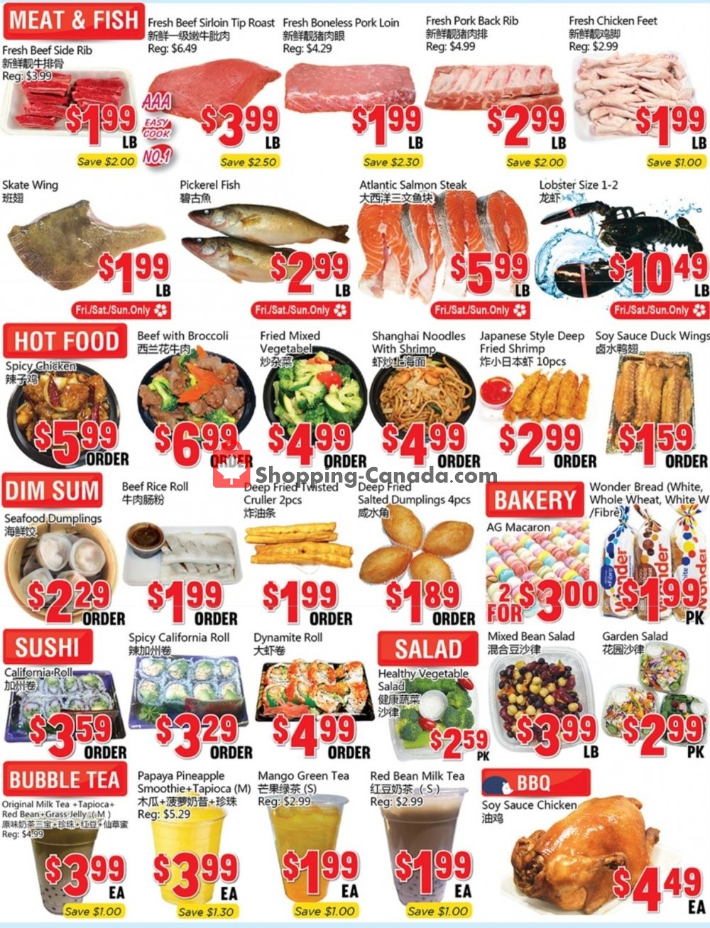 Oceans Fresh Food Market flyer from Friday November 15, 2019 to Thursday November 21, 2019 - page 4