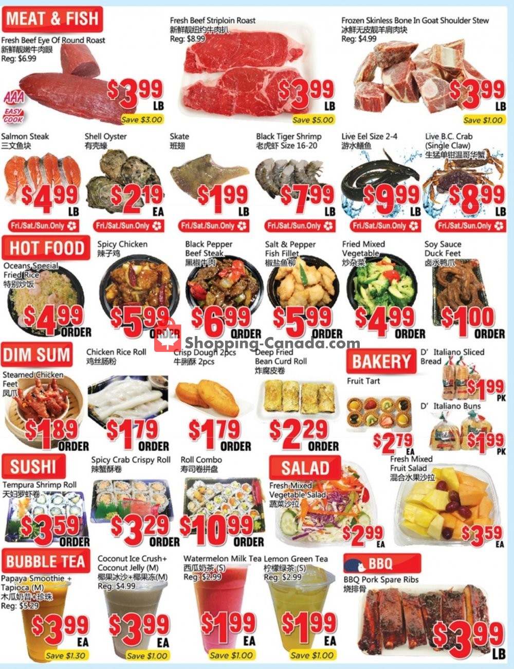 Oceans Fresh Food Market flyer from Friday November 29, 2019 to Thursday December 5, 2019 - page 4