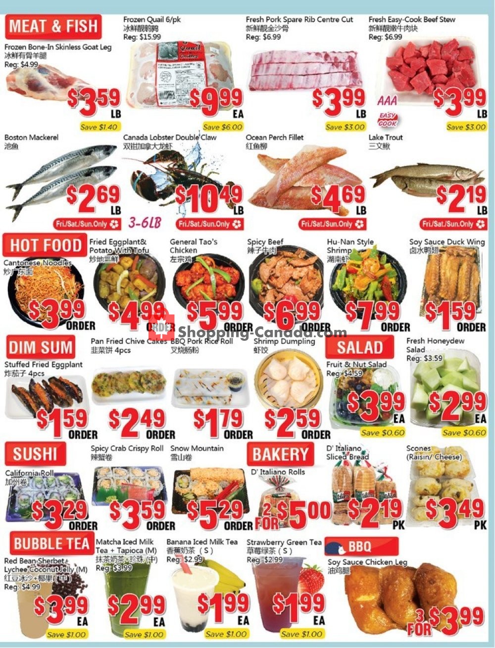 Oceans Fresh Food Market flyer from Friday August 9, 2019 to Thursday August 15, 2019 - page 4