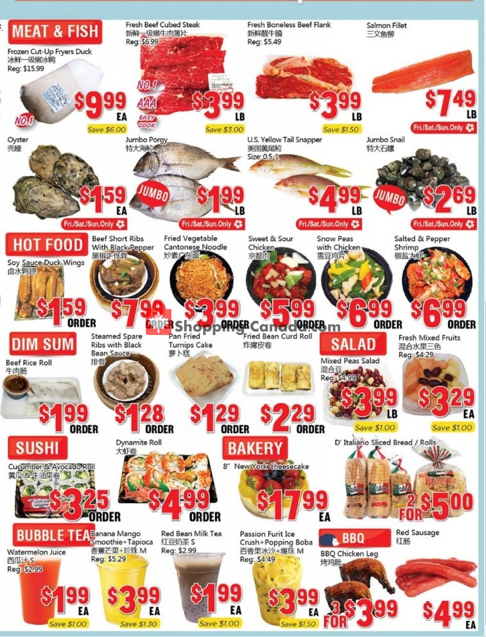 Oceans Fresh Food Market flyer from Friday June 21, 2019 to Thursday June 27, 2019 - page 4