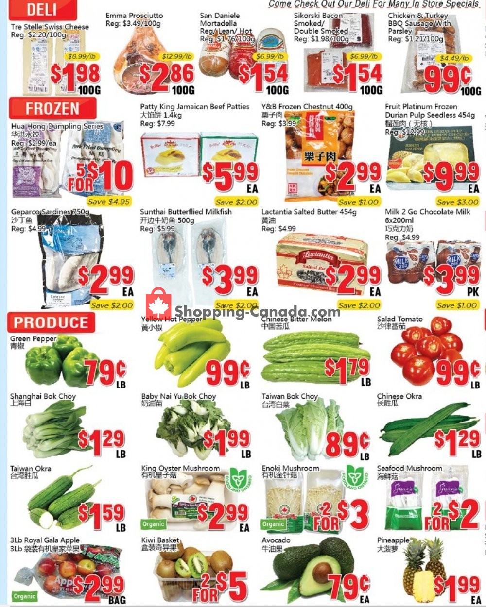 Oceans Fresh Food Market flyer from Friday November 22, 2019 to Thursday November 28, 2019 - page 3