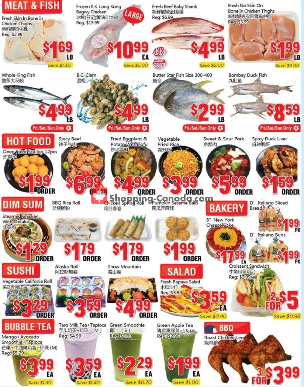 Oceans Fresh Food Market flyer from Friday November 22, 2019 to Thursday November 28, 2019 - page 4