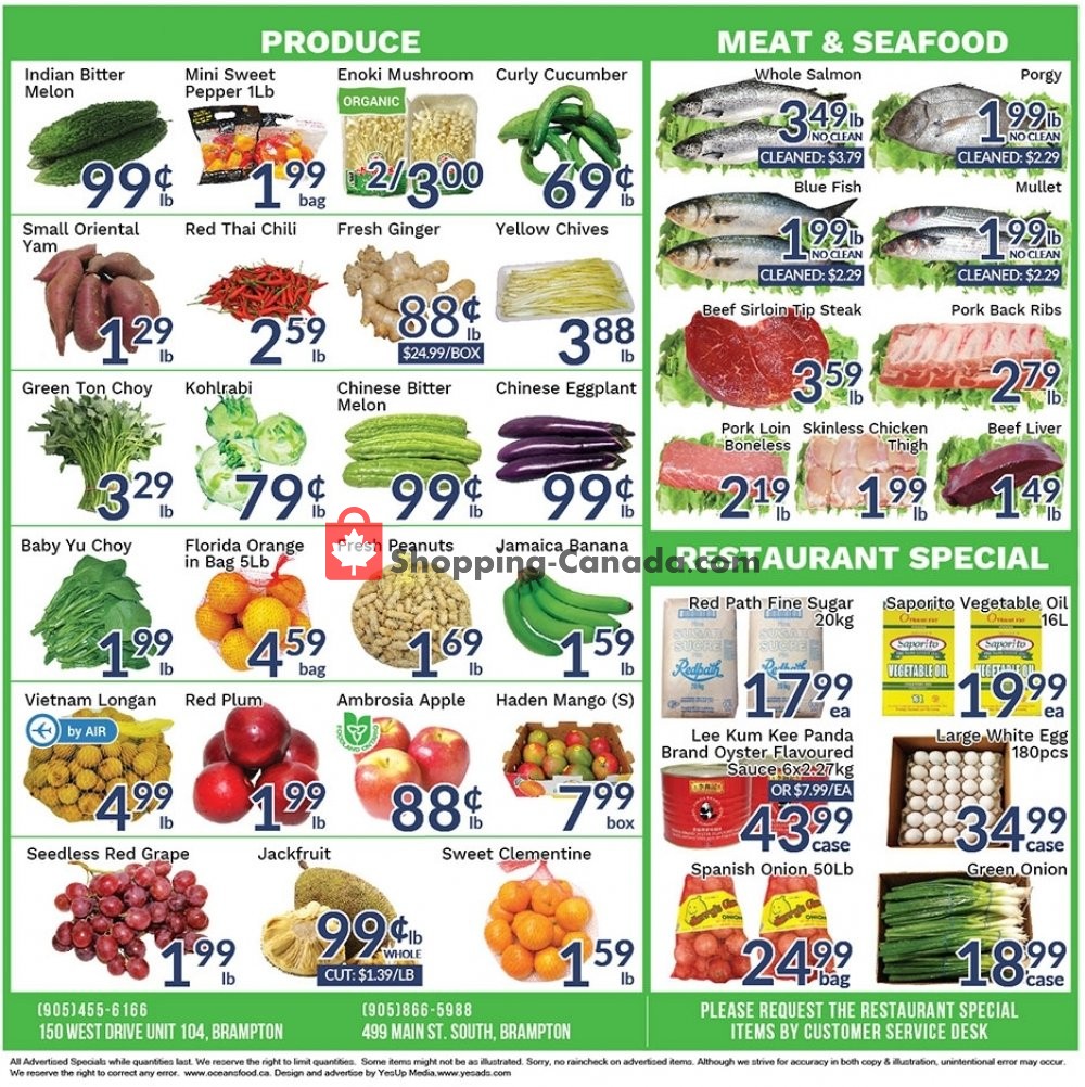 Oceans Fresh Food Market flyer from Friday May 3, 2019 to Thursday May 9, 2019 - page 2