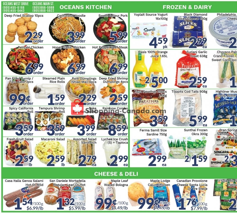 Oceans Fresh Food Market flyer from Friday May 3, 2019 to Thursday May 9, 2019 - page 3