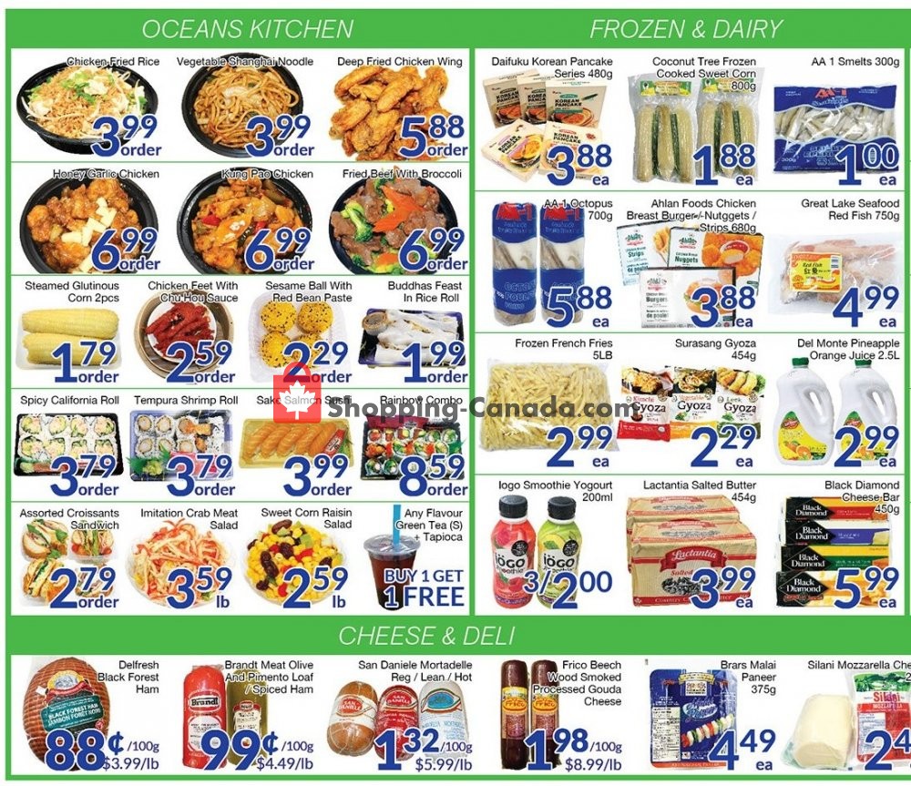 Oceans Fresh Food Market flyer from Friday July 12, 2019 to Thursday July 18, 2019 - page 3