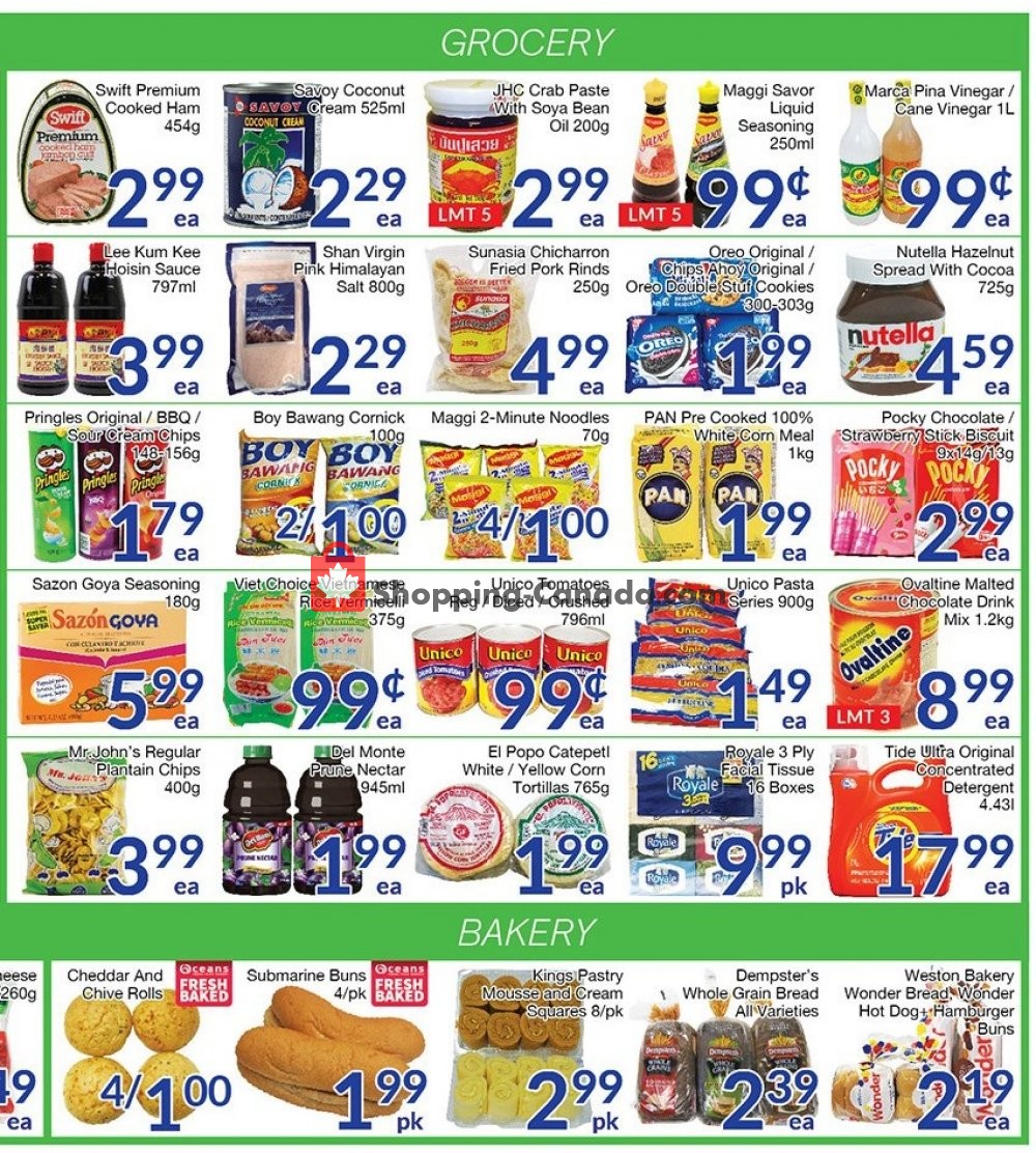 Oceans Fresh Food Market flyer from Friday July 12, 2019 to Thursday July 18, 2019 - page 4