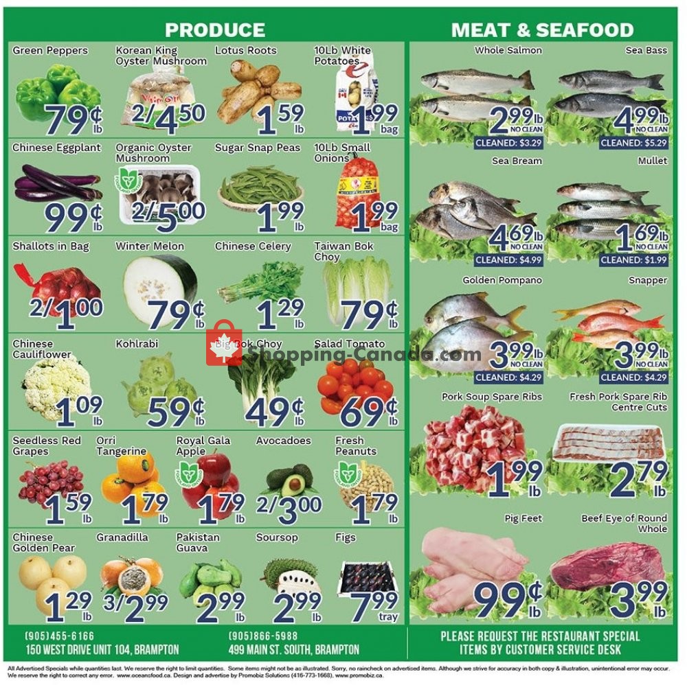 Oceans Fresh Food Market flyer from Friday October 4, 2019 to Thursday October 10, 2019 - page 2