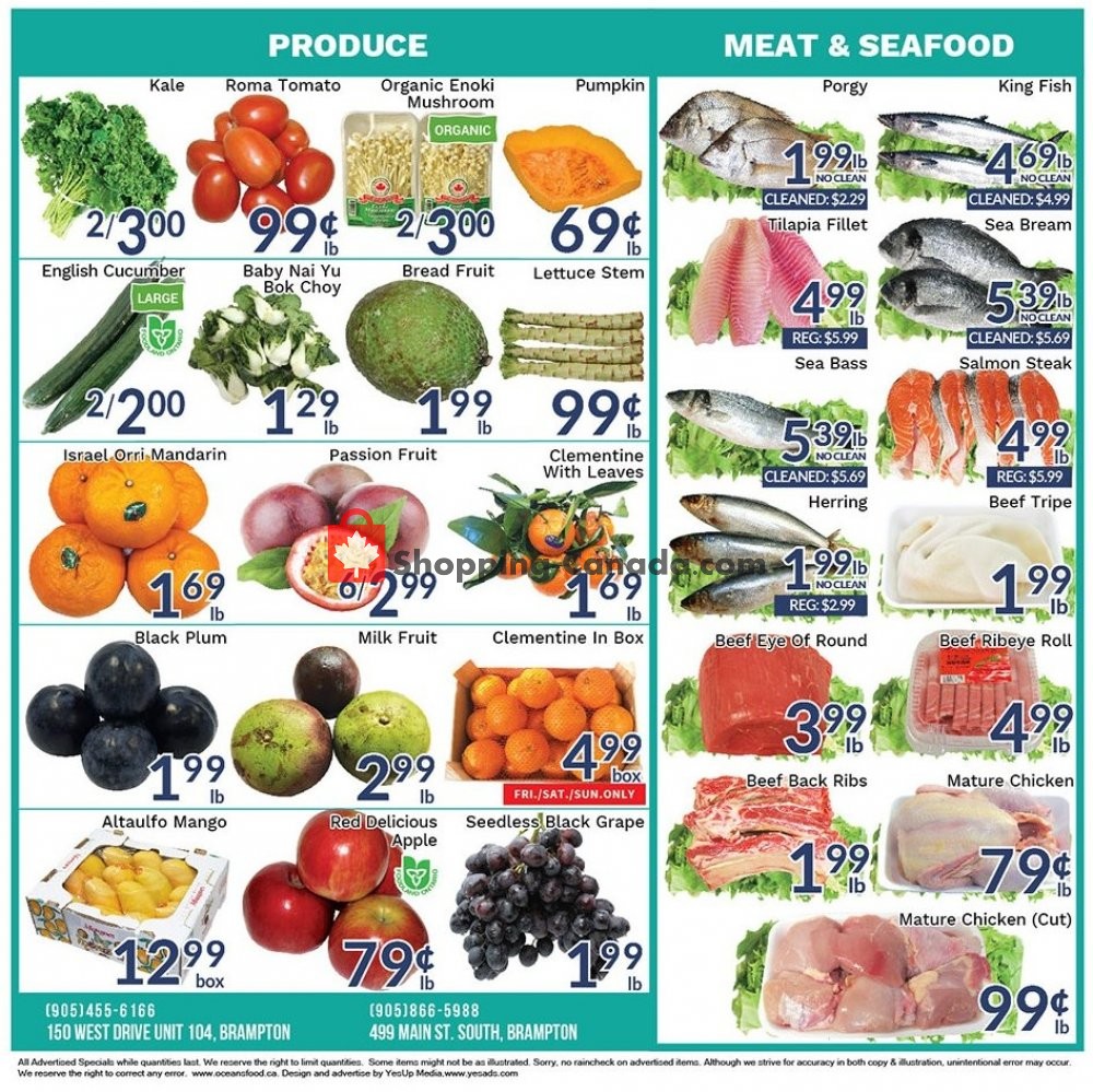 Oceans Fresh Food Market flyer from Friday March 8, 2019 to Thursday March 14, 2019 - page 2