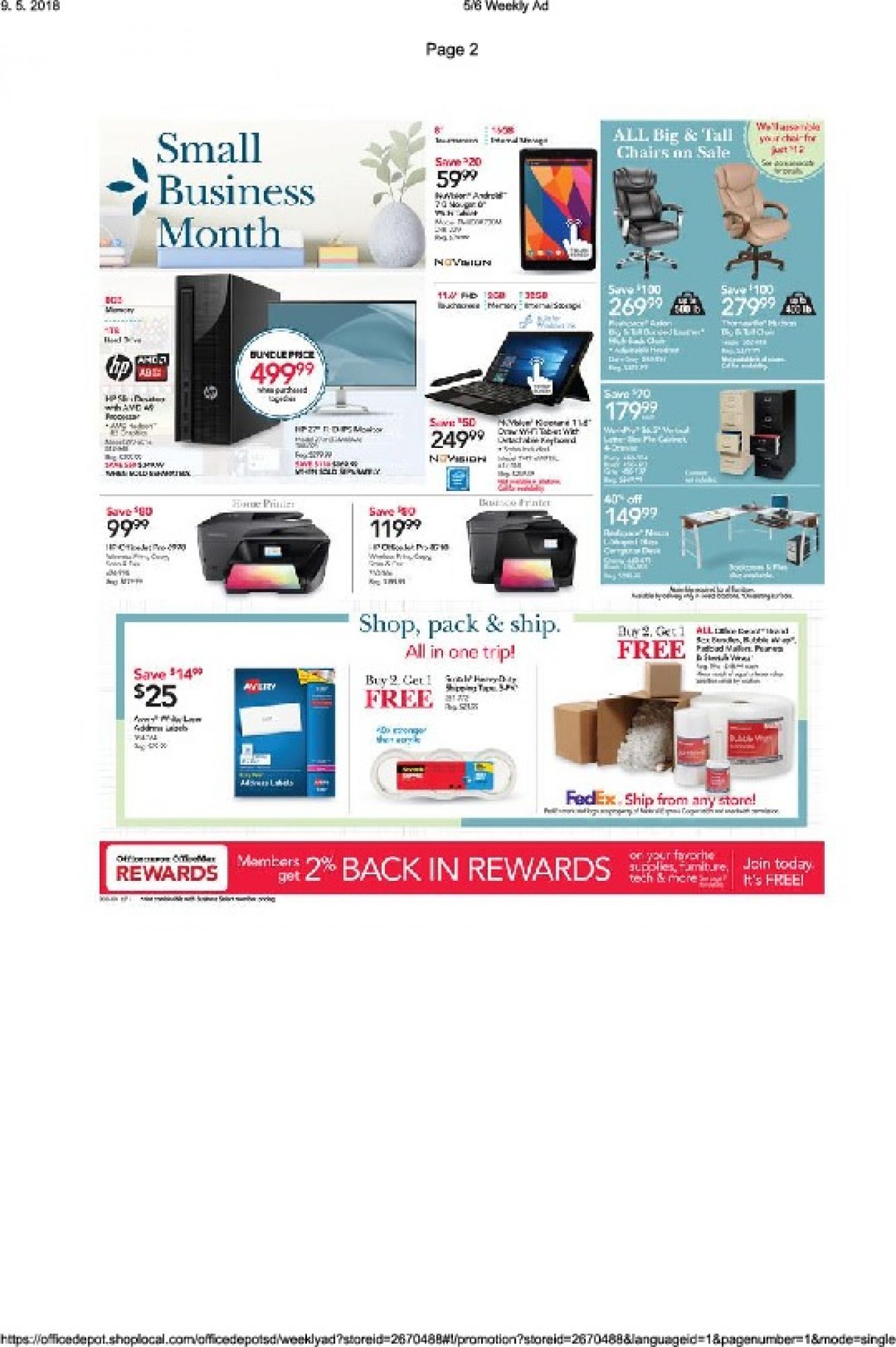 Office Depot Flyer Templates Hq Printable Documents vrogue.co
