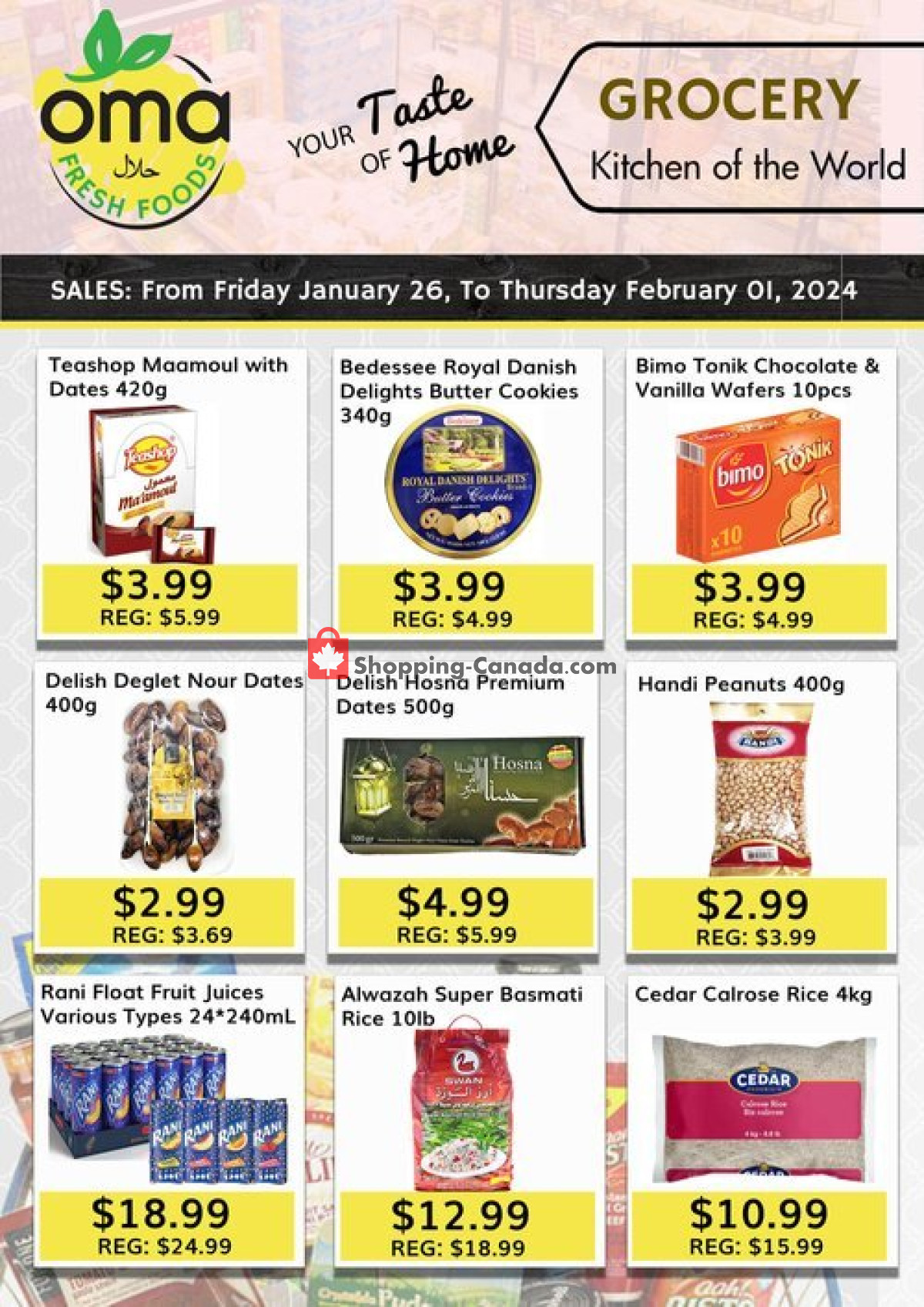Oma fresh foods flyer from Friday January 26, 2024 to Thursday February 1, 2024 - page 4
