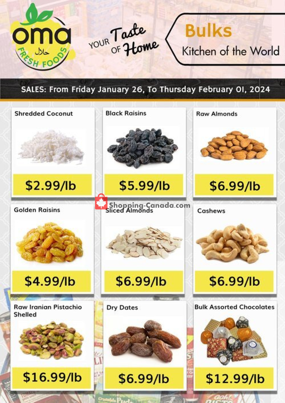 Oma fresh foods flyer from Friday January 26, 2024 to Thursday February 1, 2024 - page 7