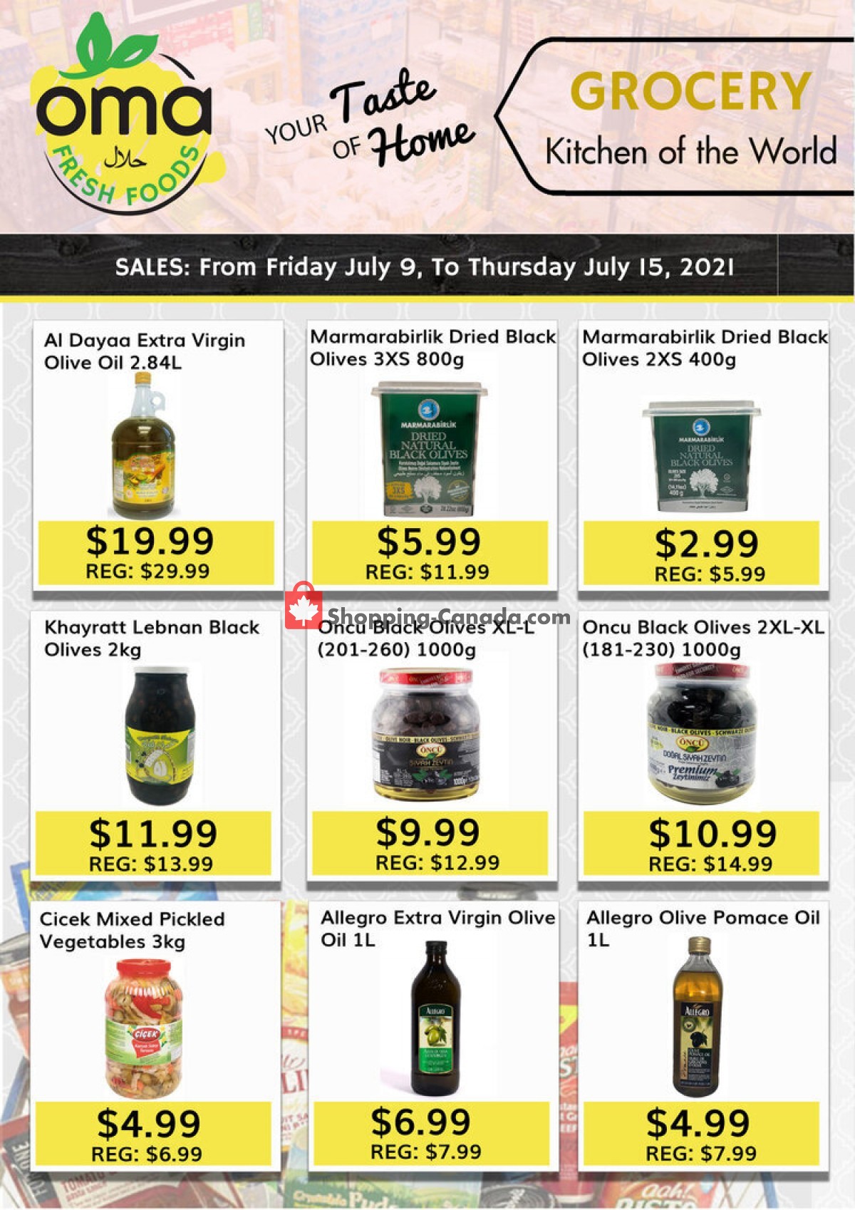 Oma fresh foods flyer from Friday July 9, 2021 to Thursday July 15, 2021 - page 3
