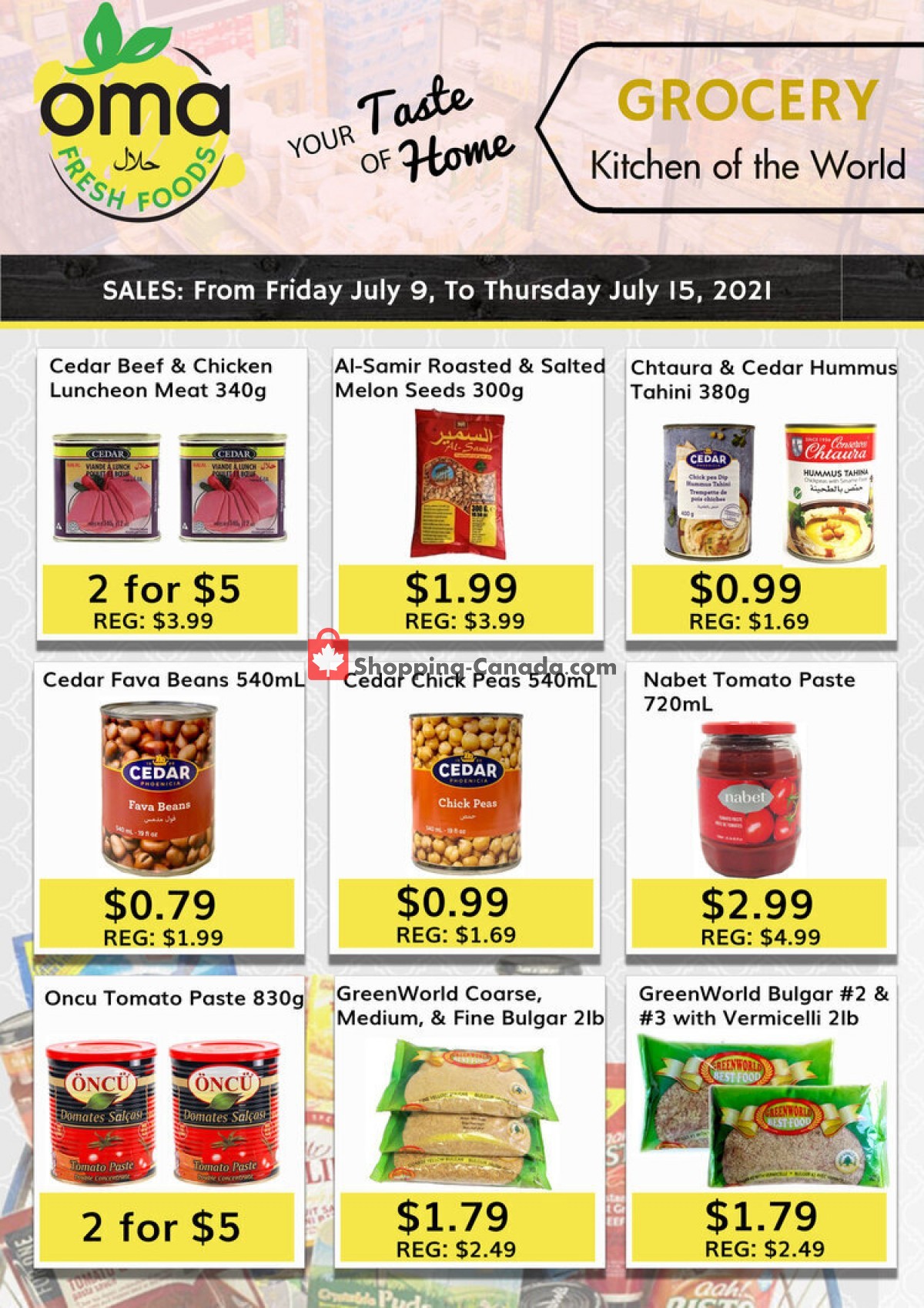 Oma fresh foods flyer from Friday July 9, 2021 to Thursday July 15, 2021 - page 4