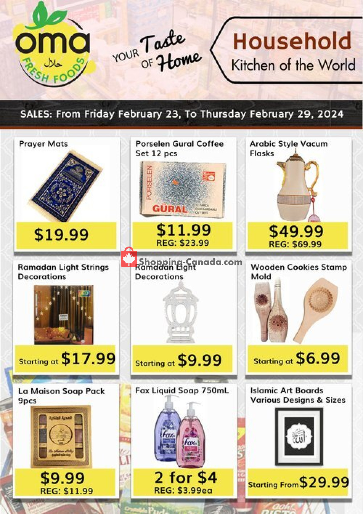 Oma fresh foods flyer from Friday February 23, 2024 to Thursday February 29, 2024 - page 8