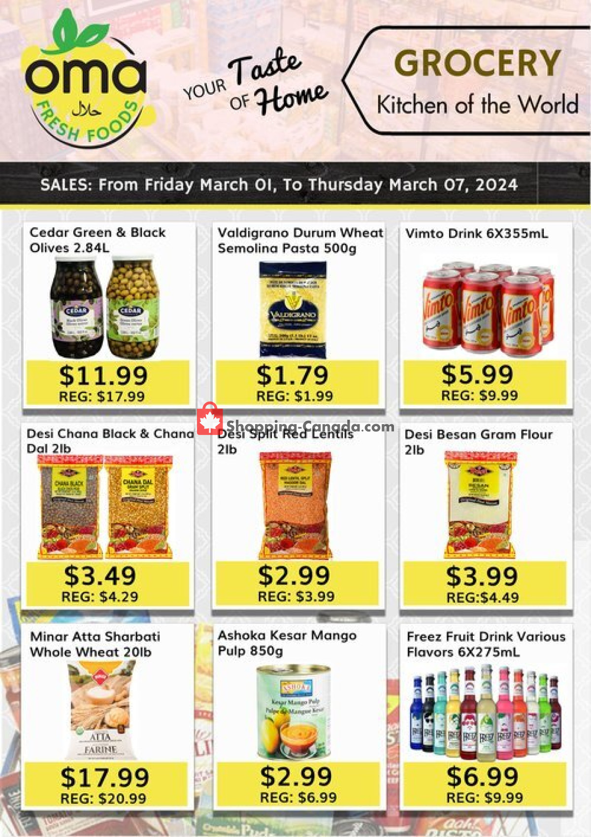 Oma fresh foods flyer from Friday March 1, 2024 to Thursday March 7, 2024 - page 4