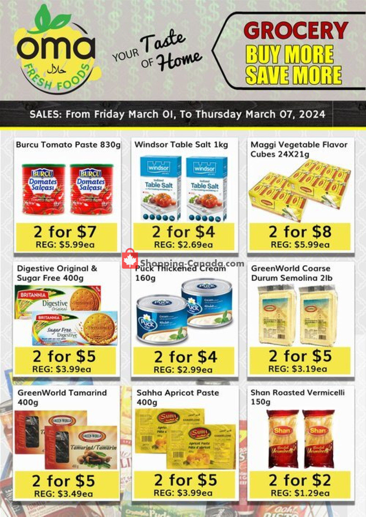Oma fresh foods flyer from Friday March 1, 2024 to Thursday March 7, 2024 - page 5
