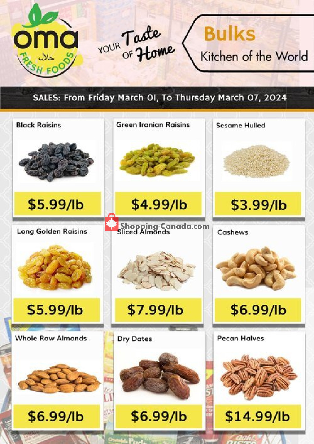 Oma fresh foods flyer from Friday March 1, 2024 to Thursday March 7, 2024 - page 7