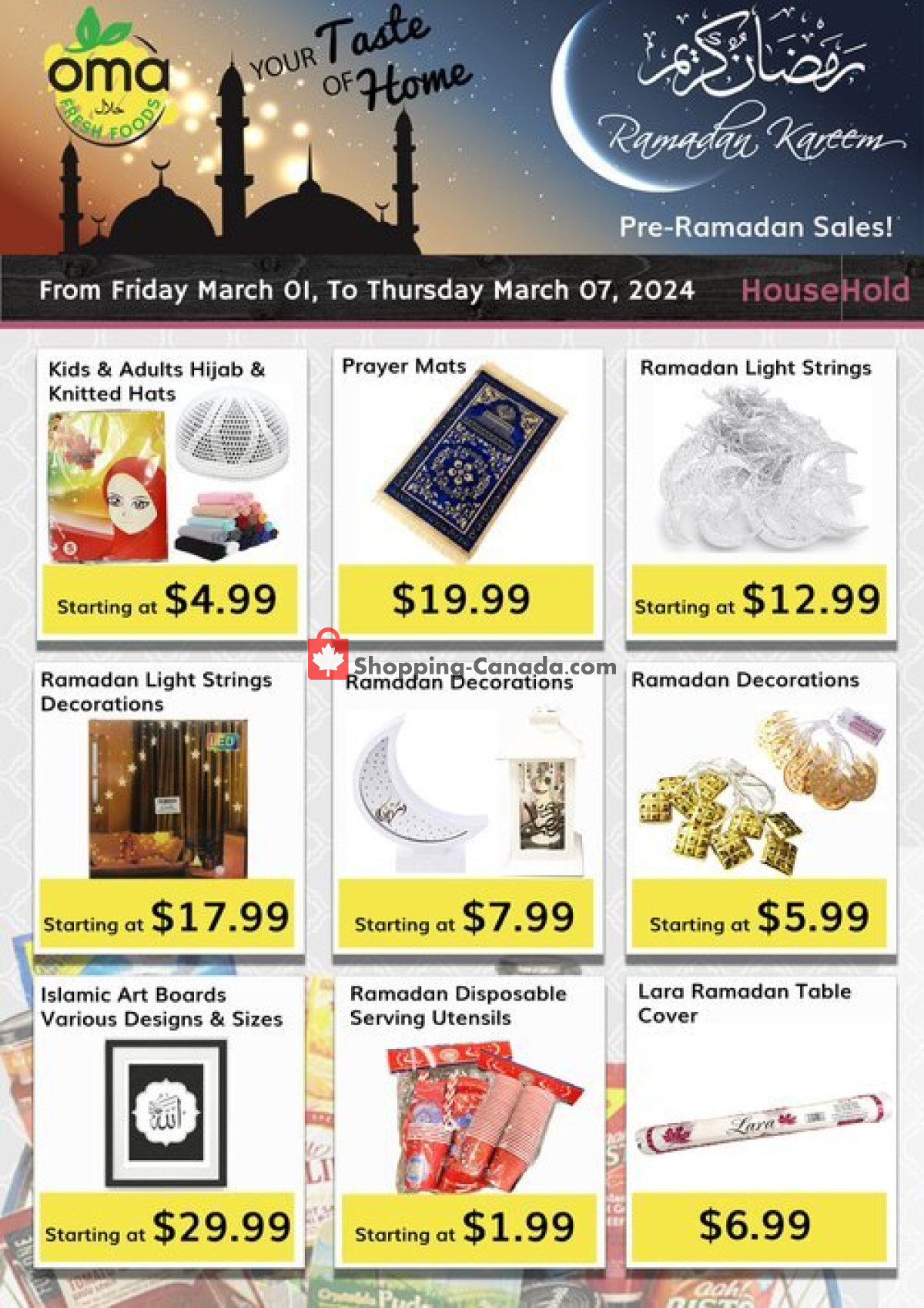 Oma fresh foods flyer from Friday March 1, 2024 to Thursday March 7, 2024 - page 8