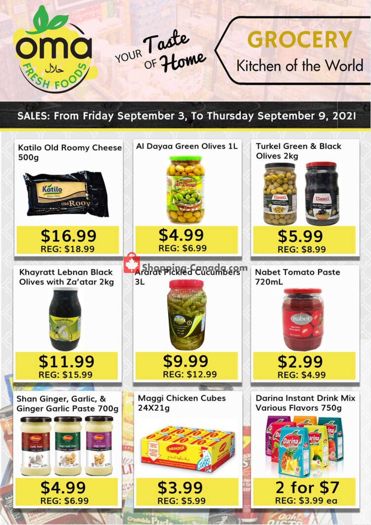Oma fresh foods flyer from Friday September 3, 2021 to Thursday September 9, 2021 - page 3