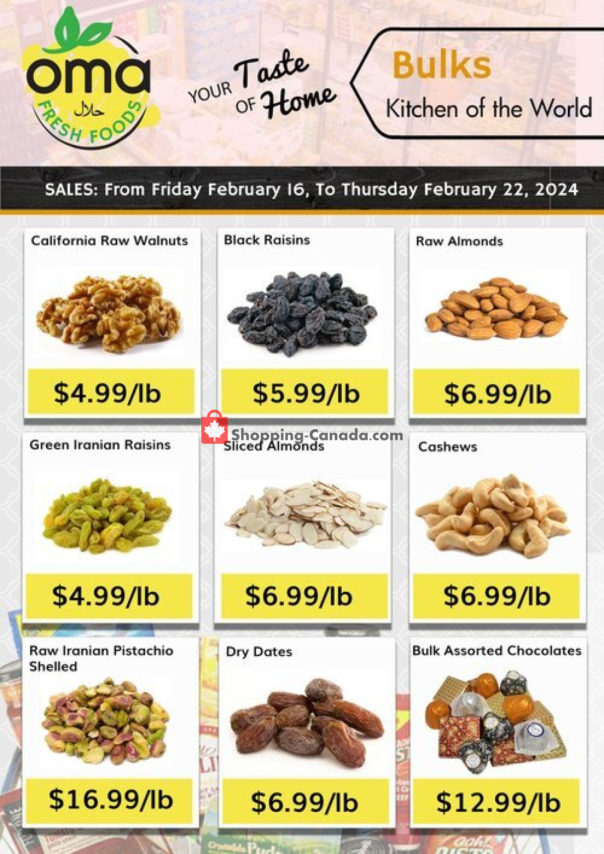 Oma fresh foods flyer from Friday February 16, 2024 to Thursday February 22, 2024 - page 7