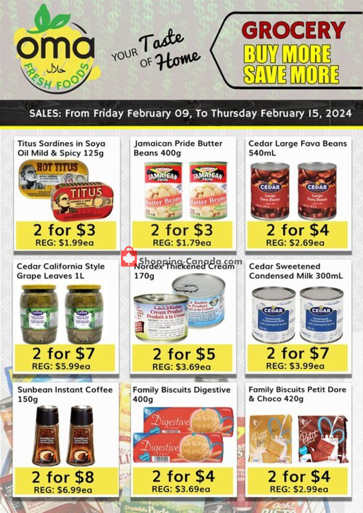 Oma fresh foods flyer from Friday February 9, 2024 to Thursday February 15, 2024 - page 6