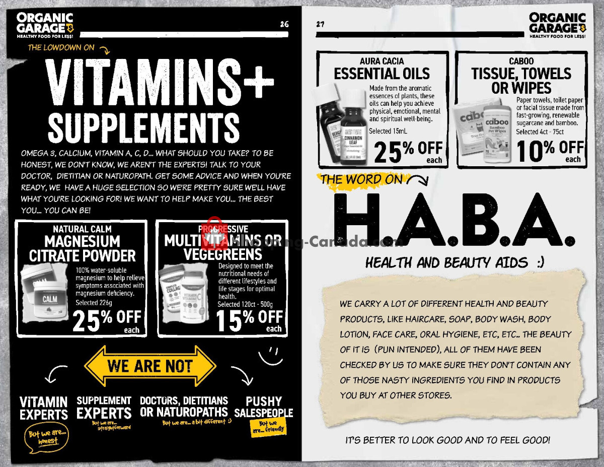 Organic Garage flyer from Thursday February 15, 2024 to Wednesday February 28, 2024 - page 14